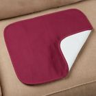 0210-0-bur Care Apparel Quilted Waterproof Seat Protector Burgundy 799665998127