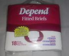 036000197600 Depend Vintage Fitted Briefs Unopened Large Count Estate