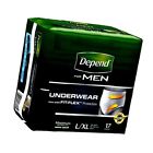 036000198423 Depend Underwear For Men Maximum Large