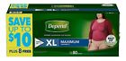 036000488203 Depend For Women Xl Extra Large Max Total