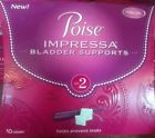 036009411188 Poise Lot Of Impressa Bladder Supports Size Count Exp Nib