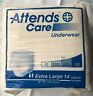 086679368528 Attends Care Underwear Extra Large Latex Free Packs