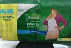 10036000125372 Depend Incontinence Underwear For Women Maximum Absorbency