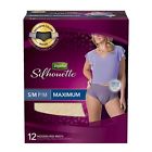 10036000127765 Depend Silhouette Incontinence Underwear For Women Maximum Absorbency Pac