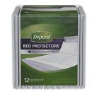 10036000469612 Depend Waterproof Bed Pads Overnight Absorbency Count Disposable Underpads