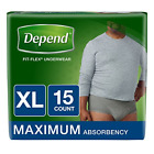 10036000479307 Depend Incontinence Underwear For Men Maximum Absorbency Xl 696567224937