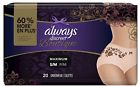 10602023 Always Discreet Boutique Incontinence Underwear For Women Maximum 0037000728085