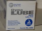 144-bx 1250 Dynarex Dyna Lube Lubricating Jelly Sterile Gram Individ Sealed Packets
