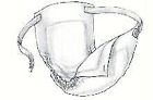 171b10 Maxicare Covidien Belted Undergarment Super Absorbency