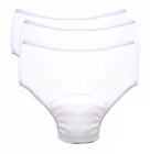 2465-1a-wht-3pk Careactive Ladies Reusable Incontinence Panty 700600476464