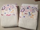 2x357 Unbranded Baby Print Adult Diapers Loud Plastic Very Thick Diaper