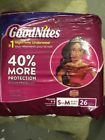 30712 Goodnites Youth Pants For Girls Mega Pack Count