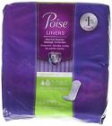 36000193046 311251 Poise Liners For Light Bladder Leakage Long Length