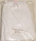 31126 Tosp New In Pkg Incontinent Panty Reusable White Cotton Flower