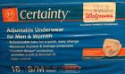 311917094212 Walgreens Lot Of Certainty Adjustable Underwear Maximum