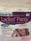345468 Healthdri Ladies Moderate Incontinence Washable Cotton Panty 0702459303052