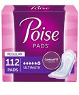 36000474411 Poise Incontinence Pads Ultimate Absorbency Regular Packs Of