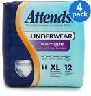 36596 Attends Overnight Protective Underwear