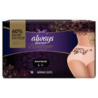 3700072809 Always Discreet Boutique Incontinence Underwear For Women Paech Large Ct
