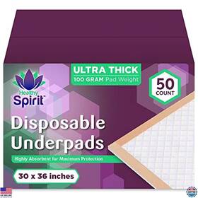 B07xs9jk2j 3m Extra Thick Ultra Absorbent Disposable Underpads Xl 30x36 50 Count Peach