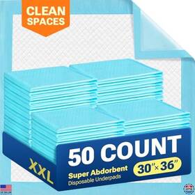 B0dmw96h4v 3m 30 Inch X 36 50 Count Super Absorbent Disposable Bed Pads For Adults And Pets