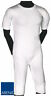 4190 Abena Special Needs Clothing Bodysuit Onsie Incontinence Zippered White Small