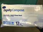 42390 Hartmann Conco Adult Brief Dignity Compose Tab Closure Medium Disposable