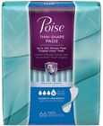 43118 Poise Incontinence Pads Moderate Absorbency Regular Count 785923523774