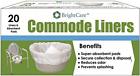 4332453856 Brightcare Commode Liners Count Sanitary Bag With Odor 852272007344