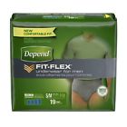 43616 Depend Fit-flex Underwear For Men Maximum