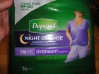 45598 Depend Night Defense Underwear For Women Overnight Absorbency 0036000455984