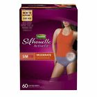0360006 46571 Depend Silhouette Active Fit Incontinence Underwear Women Purple 036000465716