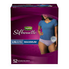 0360002 46579 Depend Silhouette Maximum Absorbency For Women Briefs Count 036000465792