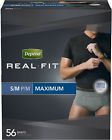 0360009 46583 Depend Real Fit Incontinence Briefs For Men Maximum 036000465839