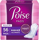 46645 Poise Incontinence Overnight Pads Ultimate Absorbency Regular Count 036000466454