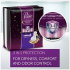 47490 Poise Incontinence Overnight Pads Ultimate Absorbency Extra Coverage Count