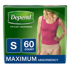 47922 Depend Incontinence Underwear For Women Maximum Absorbency Tan 003600047925