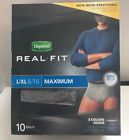 500000039217 Depends Mens Real Fit Maximum Absorbency Xl Underwear Pack