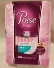 500000041442 Poise New Long Length Light Absorbency Pads Bladder Control Protection