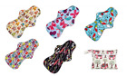 612677345416 Simfamily Menstrual Pads Reusable Washable Charcoal Bamboo Layer