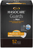 711181215328 Haso Incontinence Guards Men Absorbent Pads Adhesive Backing