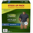 8897581 Depend Fit-flex Protective Briefs 757183954865