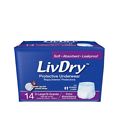 892684001035 Livdry Adult Diapers Xl Protective Underwear Super Absorbency