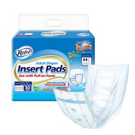 904585128547 Refr Adult Diaper Insert Pads - Unisex Protective Underwear Liners For Added