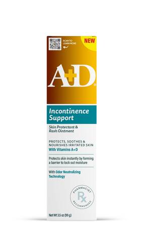 A D 365197407002 Incontinence Support Skin Protectant And Rash Ointment Treats Prevents