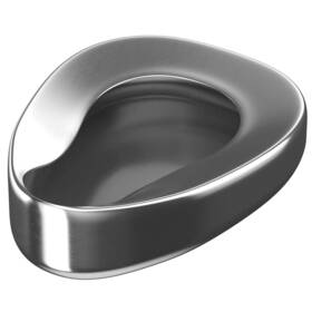 Aaprotools 403494142510 Stainless Steel Bedpans Firm Thick Stable Bedpan Heavy Duty Smooth