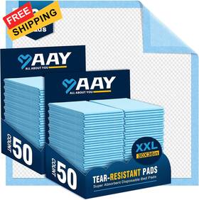 Aay30x36-100l Aay Disposable Bed Pads 30 Inch X36 100pcs -100 Blue