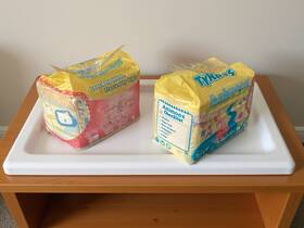 Abdl 256063941949 Tykables Animooz Size Medium Diapers Bag Of 10