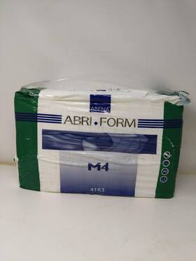 Abena 073598357955 Abri-form Comfort Plastic-backed Briefs Level 4 Medium 14 Count
