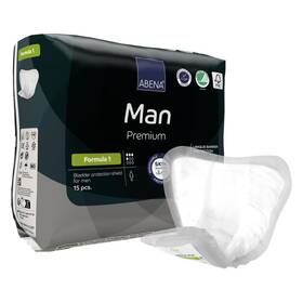 1000021335 Abena Premium Man Male Incontinent Pad 9 X 11.4 Inch 15 Ct